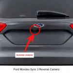 Ford Mondeo Sync 3 Reverse Camera Ford Mondeo Sync 3 Reverse Camera