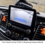 Ford Transit Courier SYNC 3 Reversing Camera Retrofit Ford Transit Courier SYNC 3 Reversing Camera Retrofit