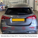 Mercedes-Benz A Class 2018 + Front and Rear Parking Sensors Mercedes-Benz A Class 2018 + Front and Rear Parking Sensors