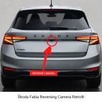 Škoda Fabia Reversing Camera Retrofit Škoda Fabia Reversing Camera Retrofit