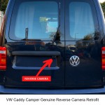 VW Caddy Camper Genuine Reverse Camera Retrofit VW Caddy Camper Genuine Reverse Camera Retrofit