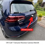 VW Golf 7 Genuine Reverse Camera Retrofit
