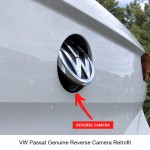 VW Passat Genuine Reverse Camera Retrofit